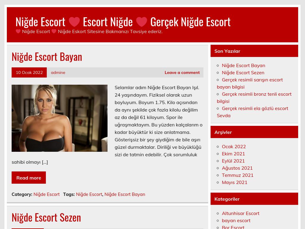 Niğde Escort